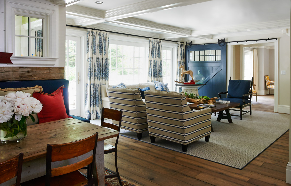 Family Room Barn Door 2